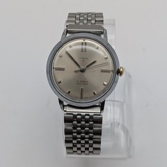 Timex Prestige 21J Self-Wind Watch 6817 7468 (1968) 34mm Runs Accurate