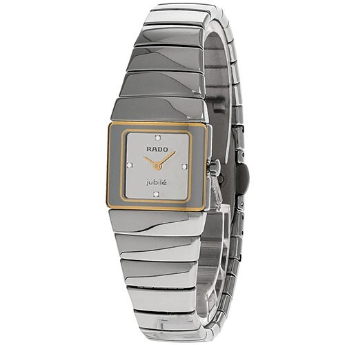 RADO Jubile Silver Dial Ceramic Bracelet Women’s Watch 153.0334.3 (Dia)