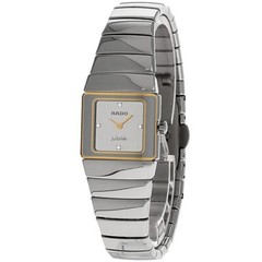 RADO Jubile Silver Dial Ceramic Bracelet Women’s Watch 153.0334.3 (Dia)