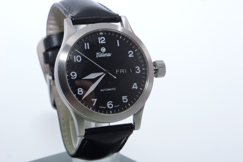 Tutima FX 631 Pilot type Automatic watch. Made in Germany.