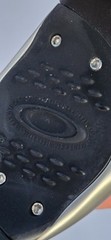 Vintage Oakley 1.0 Bullet Crush Watch Black Y2K Silver Face