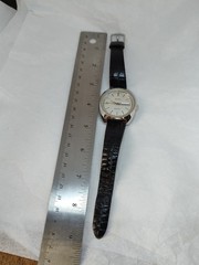 Rare Vintage Wyler Dynawind 17 Jewel Mens Wristwatch “Excellent Condition” Works