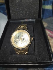 NOS, NIB Ed Hardy Quartz Watch By Christian Audigier NEW BATTERY, POLISHED