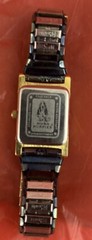 Vintage Hush Puppies Quartz Gold Tone Wrist Watch-Working-New Battery!