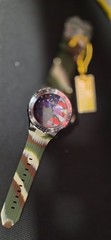 Invicta Aviator 48956 Men’s 50mm Gunmetal Watch Red White Blue Dial Camo Strap N