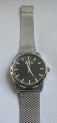 Invicta Celestial 48504 Men’s Watch 43mm Black Dial Stainless Steel Mesh NIB