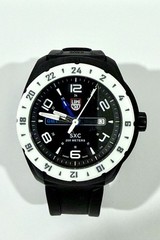 Luminox Men’s Space 5027 Black Rubber Swiss Quartz Watch