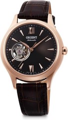 ORIENT CLASSIC RN-AG0727Y Automatic Watch Brown Dial Leather Band 35.9mm Women’s