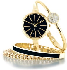 Stylish Women’s 32mm Bangle Watch and Bracelet Set – Japanese Quartz Timepiece