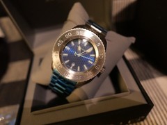 ANDROID MAXJET BLUE HONEYCOMB DIAL WATCH