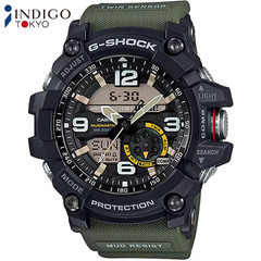 CASIO G-SHOCK MUDMASTER GG-1000-1A3JF Analog Digital Green Band 55.3mm Watch
