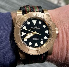 Helson Shark Diver Bronze 2000M | ETA 2824-2 | FULL KIT | RARE | 45MM