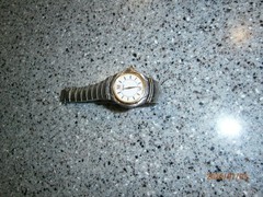 Seiko women’s watch model 1N00 1E70 two tone style Roman Numerals