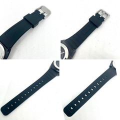 GUCCI 137.3 Sync Ladies Watch Black Dial Working Aftermarket New Strap Replaced