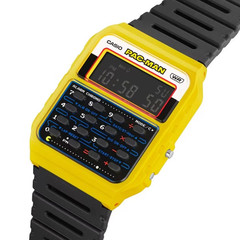 CASIO CA-53WPC-1BJR PAC-MAN 45th Anniversary Digital Watch Yellow Limited