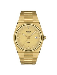 New Tissot PRX Champagne Dial Yellow Gold PVD 40mm Men’s Watch T1374103302100