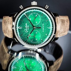 Glashütte Original Sixties Chronograph Annual Edition 1-39-34-05-22-04 box/paper