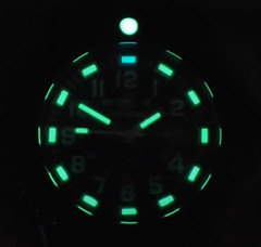 BNIB ADDIESDIVE MYO5OS LUMI.N0X NAVY_SEAL HOMAGE-WATCH BLACK/STAINLESS/DATE/50m