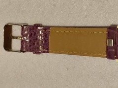 Women/Girls – Wristwatch – Butterfly Case – Rhinestones – Faux Leather Band