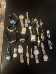 Lot of 25 Men’s and Women’s Quartz Watches Various Styles