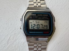 Casio Classic A158WA-1CR Watch – Silver