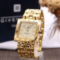 GIVENCHY REG1558962 Vintage wristwatch casual women fashion quartz analog gold