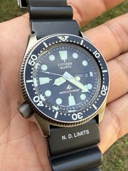 Citizen Vintage Divers watch Gun Metal.