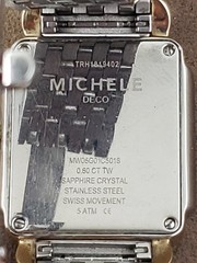 Michele Deco Madison Mid 0.6 CT TW Diamond Two Tone MW06G01C5018 29mm Watch