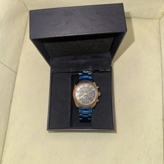 SO&CO New York Men’s Black Dial Stainless Steel Watch Brass & Copper