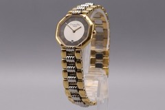[Near MINT] Vintage Christian Dior 48.133 Octagon Gold Quartz Swiss Made Watch