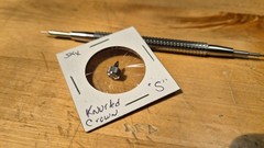 Knurled Crown for nh35 and nh36 movements ” Brushed Finish ”