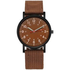 Military Watch Army Durable Water Proof Luminous 24Hours Dial Nylon Strap USA