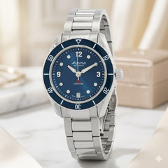 Alpina Comtesse Women’s Swiss Quartz Diamond Accent Watch 36MM AL-240ND3C6B