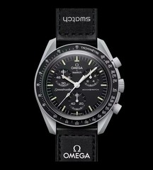 NEW Swatch x Omega Bioceramic Moonswatch Mission To The Moon Watch W/receipt