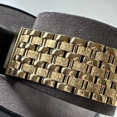 BULOVA Men’s Gold-Tone Diamond Stainless Steel Watch – 97F52