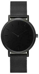 South Lane Stainless Steel Swiss-Quartz Watch, Black (Model: SS20-dr1-2182) READ
