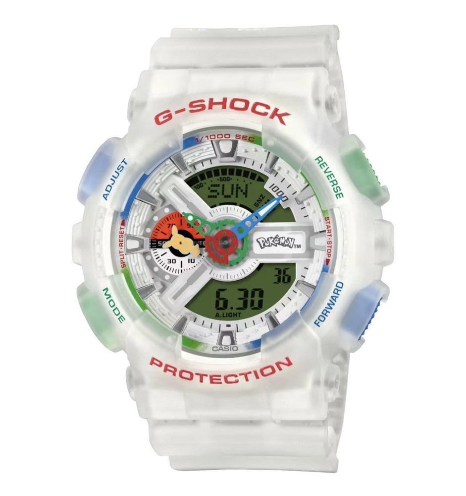 CASIO Pokemon x G-SHOCK Collaboration Watch 2026 GA-110PKM-7A