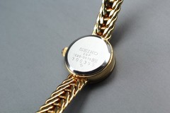 Vintage 1993 [Near MINT] Seiko Exceline 1E20-0010 Gold Women’s Qz Watch JAPAN