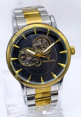 Awesome Maserati Automatic Black Dial Dual Tone Band Analog Men’s Wrist Watch