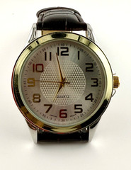 AccuTime Watch MAC5057BL Men’s Stainless Steel Back Analog Quartz MIYOTA MOVT