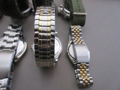 Men’s Watch Lot of 15 Weide/Megir/Curren/Dufonte & More Non-Working Parts/Repair