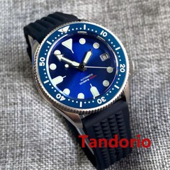 20ATM Diver Tandorio 37mm Sapphire Glass Ceramic Bezel Lume Japan NH35 Men Watch