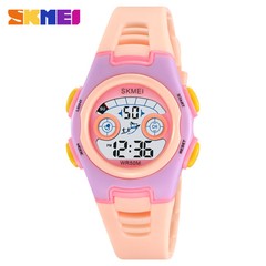 SKMEI Digital Sport Watch for Boys Girls LED Silicone Band Waterproof Wristwatch
