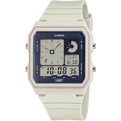 CASIO LF-20W-8A Ana-Digi New Unisex Grey/Beige Vintage Style Digital Y864863