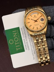 Titoni Cosmo King Automatic Day/Date Men’s Wristwatch