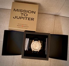 OMEGA X SWATCH SpeedMaster MoonSwatch MISSION TO JUPITER 42mm NEW! w TAGS/PAPERS