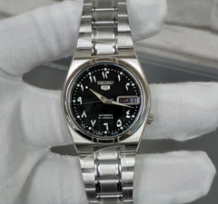 Seiko 5 Arabic Dial SNK063J5 Stainless Steel Automatic Men’s Watch 34mm