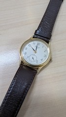 Seiko Avenue Small Seconds – Vintage Dress Watch | Quartz | Gold Tone Case