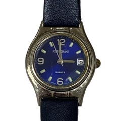 Vtg Foster Grant Watch 2314 Quartz Watch w/ Speidel Genuine Calf Leather Band