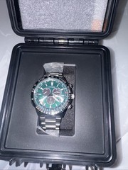 Citizen Promaster Sky 45mm Silver Stainless Steel Case, Green